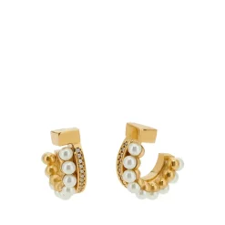 Pendientes Bijoux Adornados con Cristales