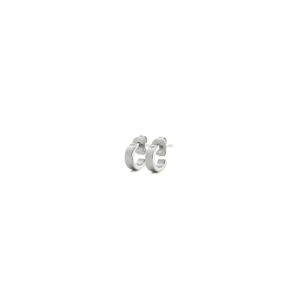 Pendientes de Aro Minimalistas con Firma Numérica