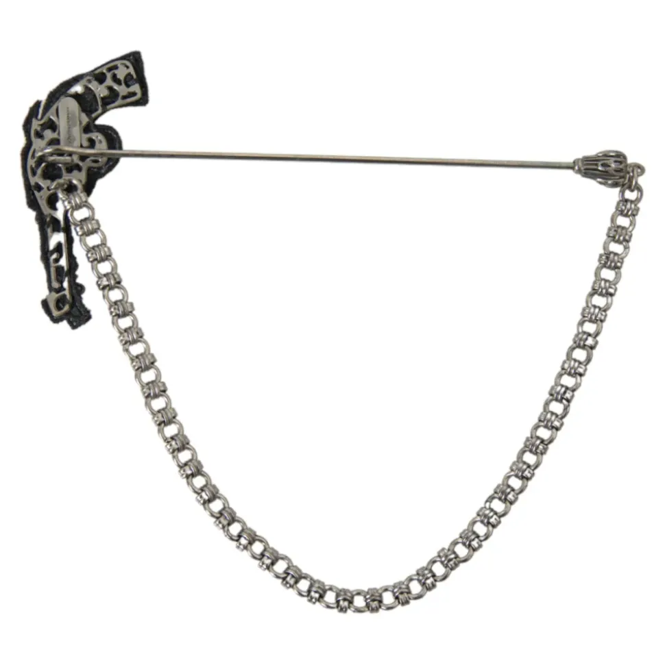 Pin de Solapa con Forma de Pistola Revólver