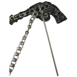 Pin de Solapa con Forma de Pistola Revólver