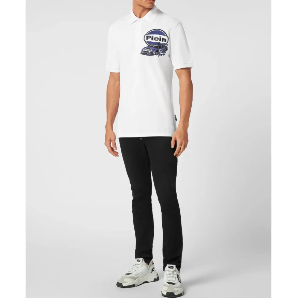 Pique Polo Shirt SS Racing