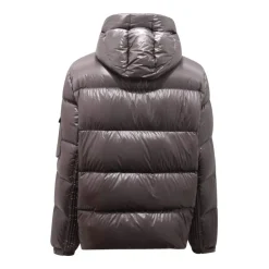 Piumino Chaqueta de Plumas con Capucha Desmontable