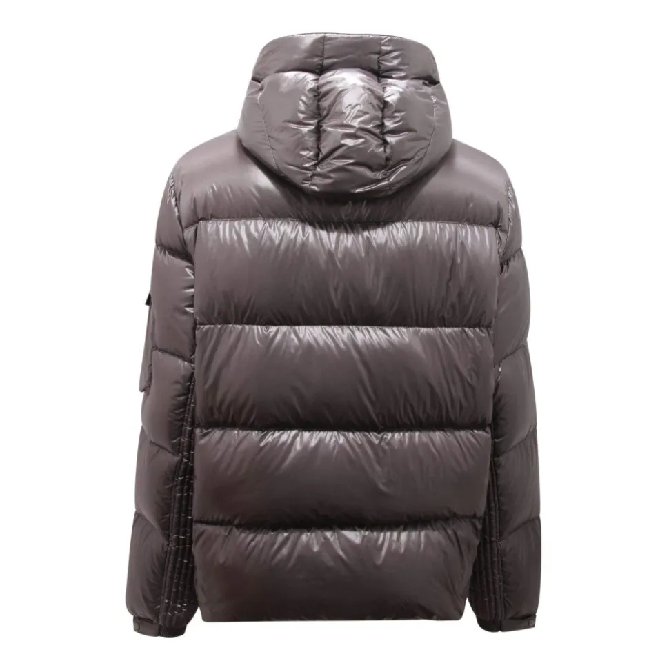 Piumino Chaqueta de Plumas con Capucha Desmontable