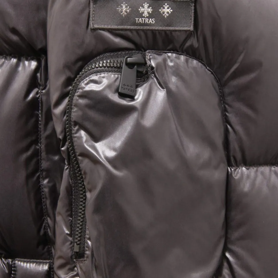 Piumino Chaqueta de Plumas con Capucha Desmontable