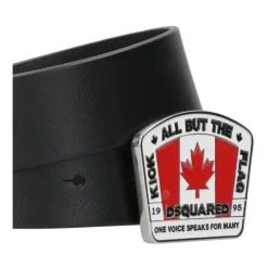 Plaque Buckle Belt