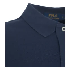 Polo Azul Elegante con Logo Bordado