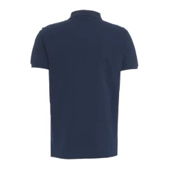 Polo Azul Elegante con Logo Bordado