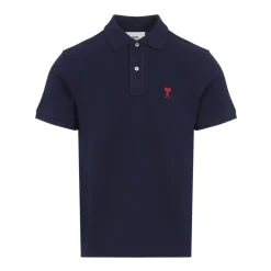 Polo Azul Elegante Ropa Casual