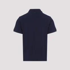 Polo Azul Elegante Ropa Casual