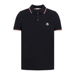 Polo Azul Estilo Casual Elegante