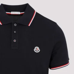 Polo Azul Estilo Casual Elegante
