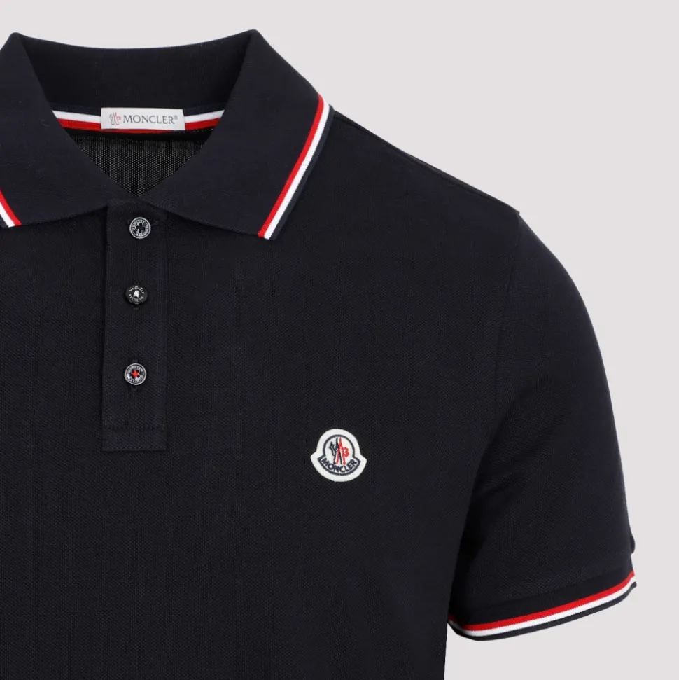 Polo Azul Estilo Casual Elegante