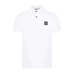 Polo con Parche de Botón