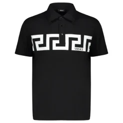 Polo de Algodón con Estampado Frontal