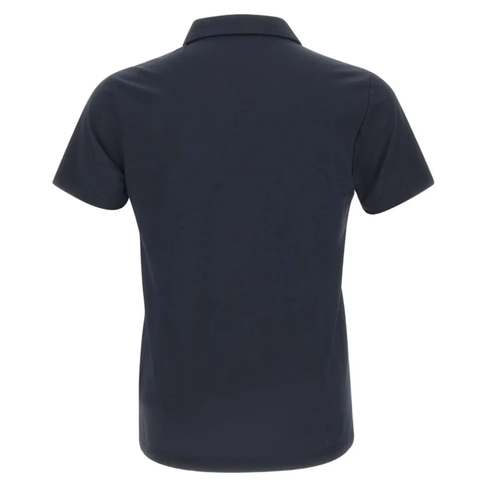 Polo de algodón y seda