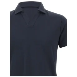 Polo de algodón y seda