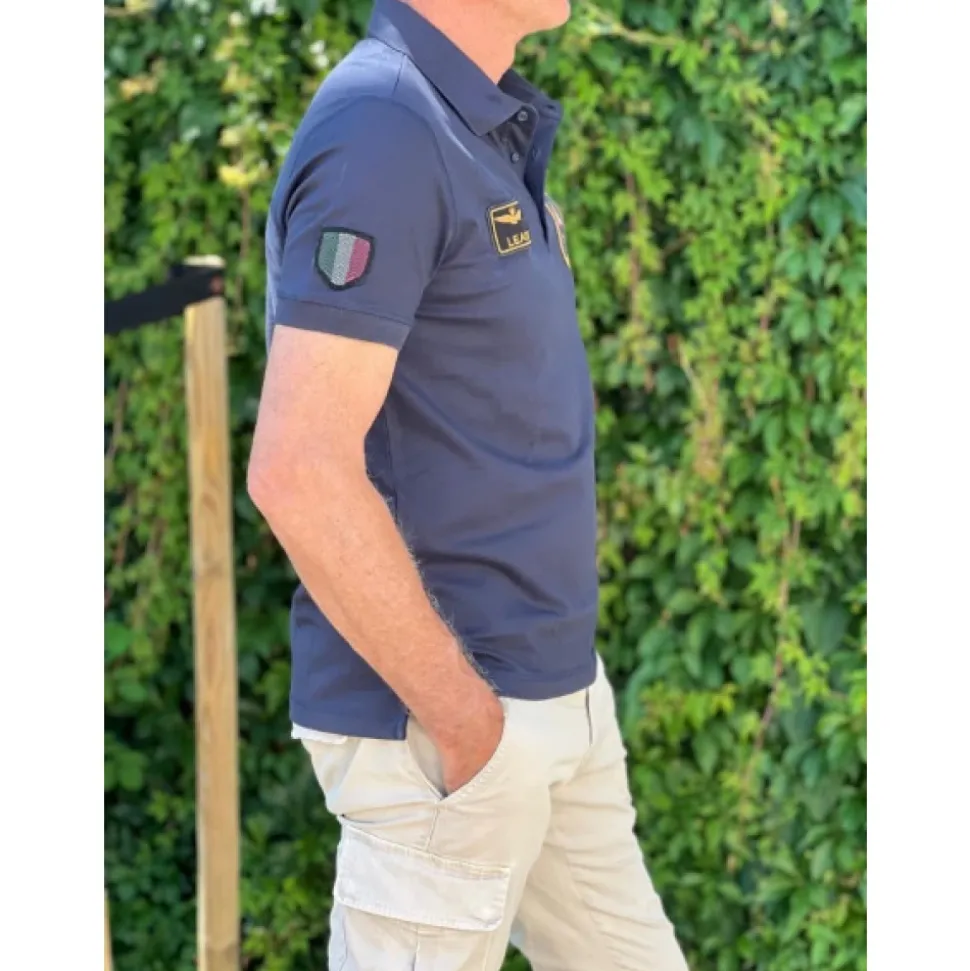 Polo de manga corta