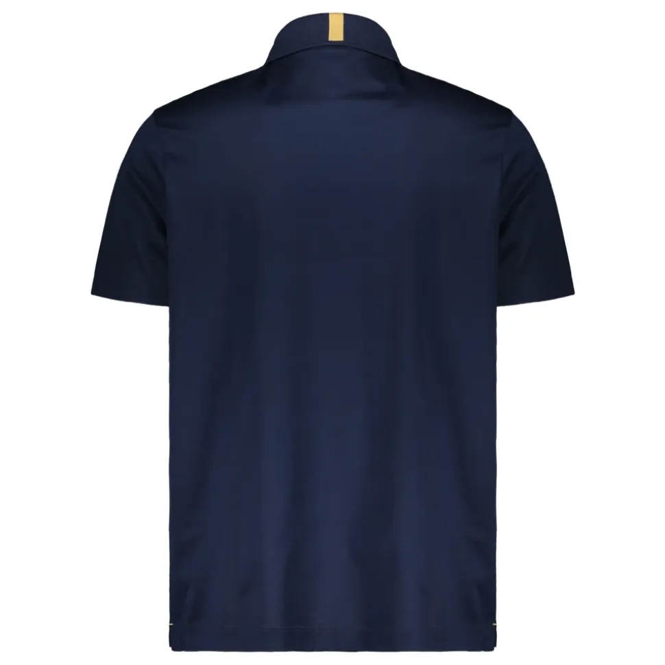 Polo de Manga Corta con Cremallera