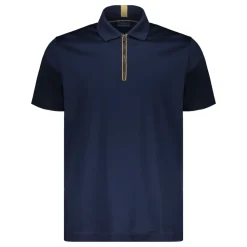 Polo de Manga Corta con Cremallera