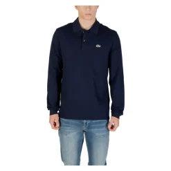Polo de Manga Larga con Botones y Cuello Redondo