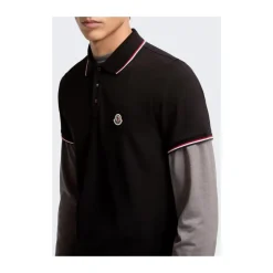 Polo de Piqué con Ribete Tricolor