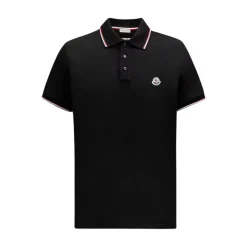 Polo de Piqué con Ribete Tricolor