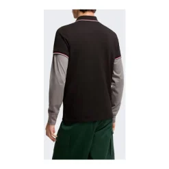 Polo de Piqué con Ribete Tricolor