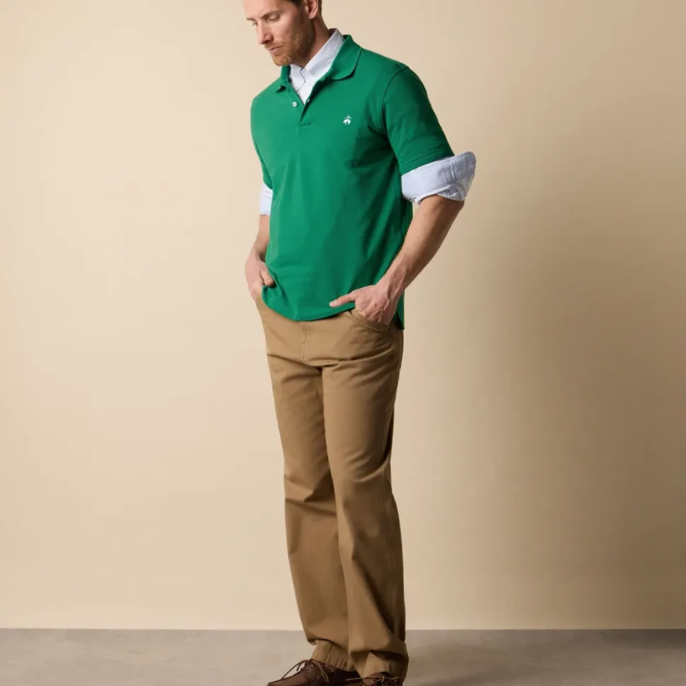 Polo de Piqué de Algodón