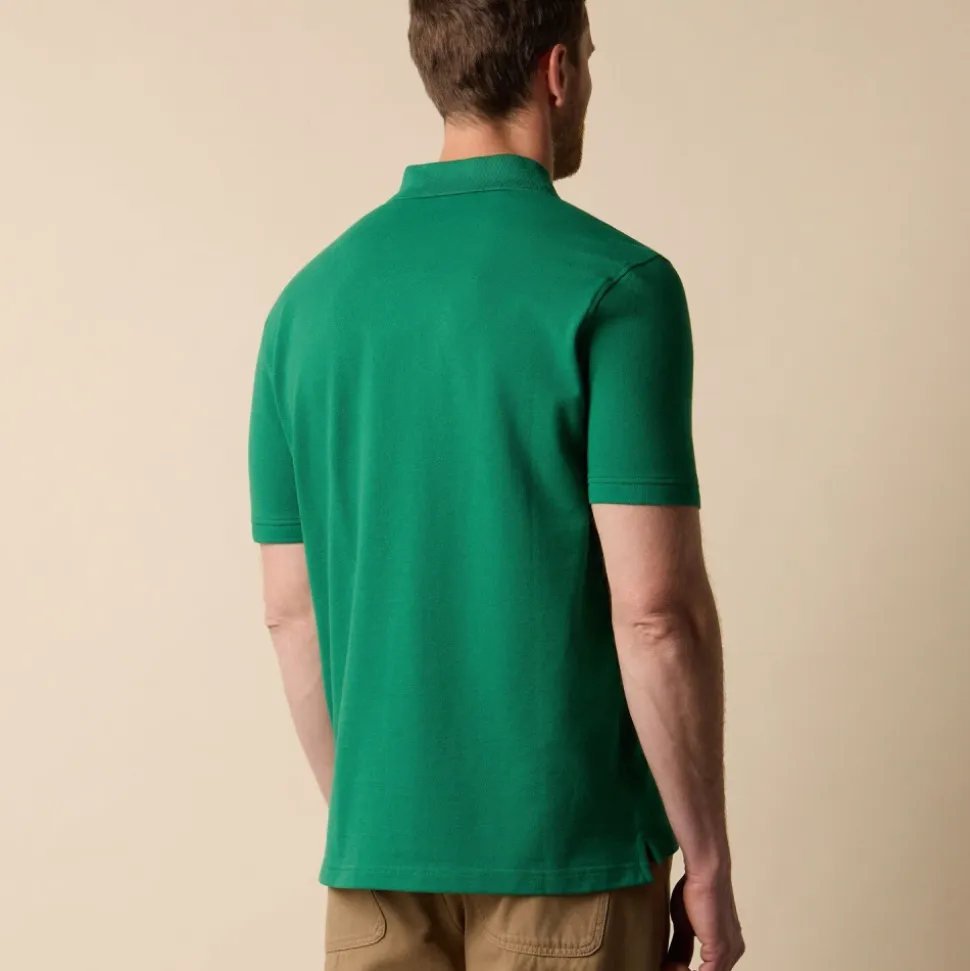 Polo de Piqué de Algodón