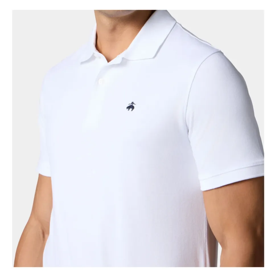 Polo de Piqué de Algodón