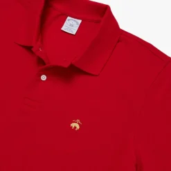 Polo de piqué de manga corta Slim-fit