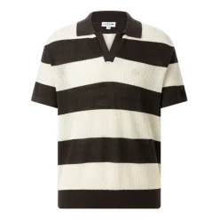 Polo de punto con cuello en V
