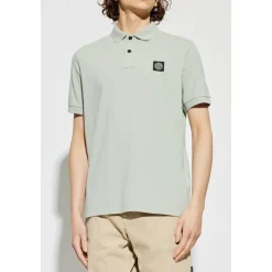 Polo Shirt With Logo Patch