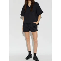 Pre-Game Fleece Loose Mid-Rise Tailored Shorts