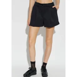 Pre-Game Fleece Loose Mid-Rise Tailored Shorts