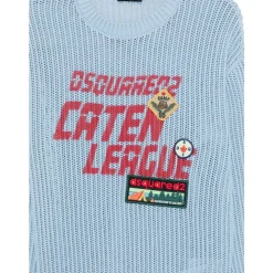 Prenda de punto de cuello redondo