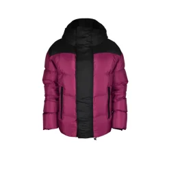 Puffer con capucha