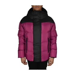 Puffer con capucha