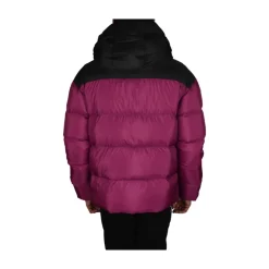 Puffer con capucha