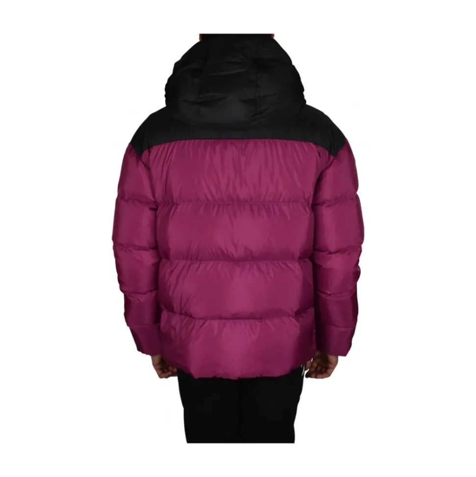 Puffer con capucha
