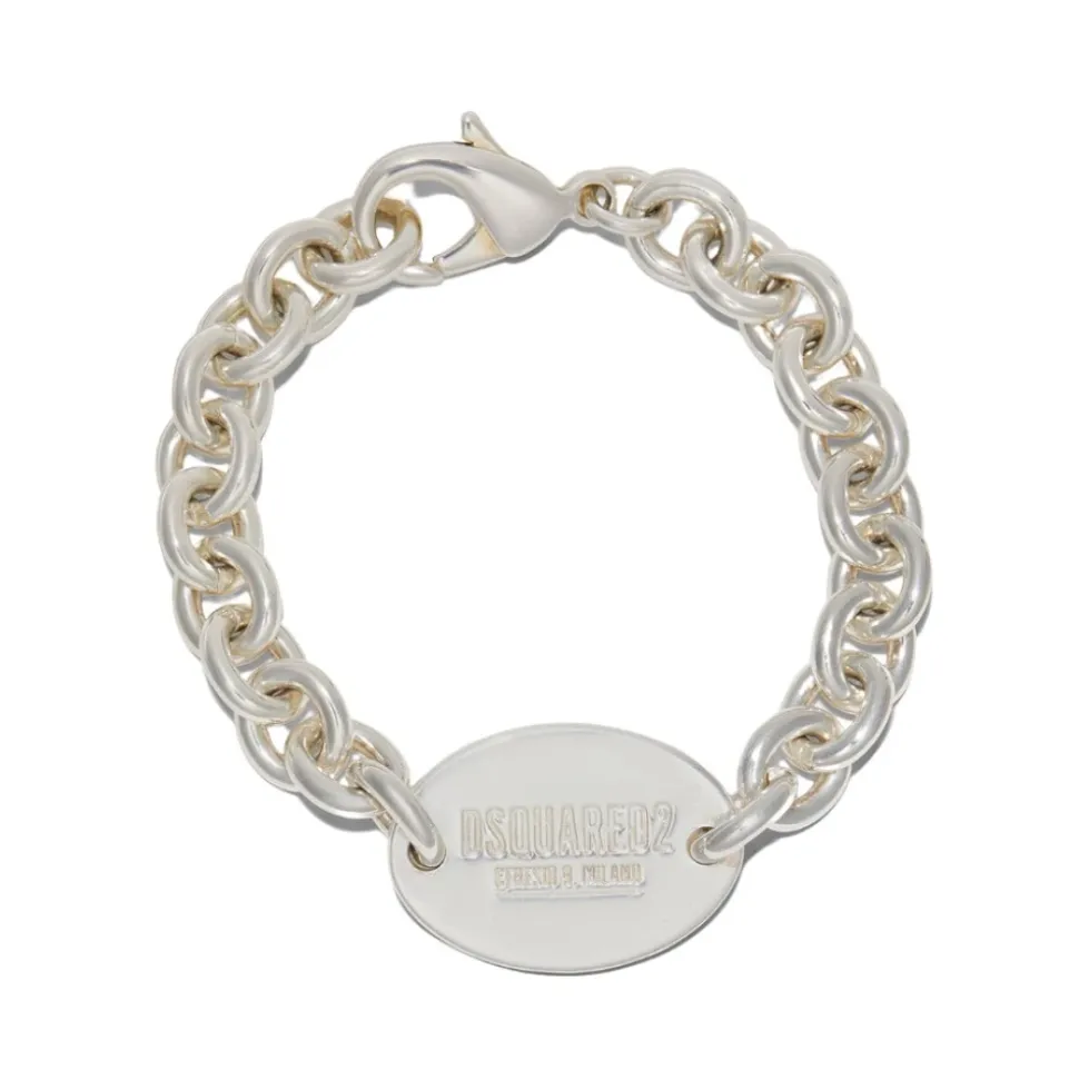 Pulsera de Cadena con Etiqueta