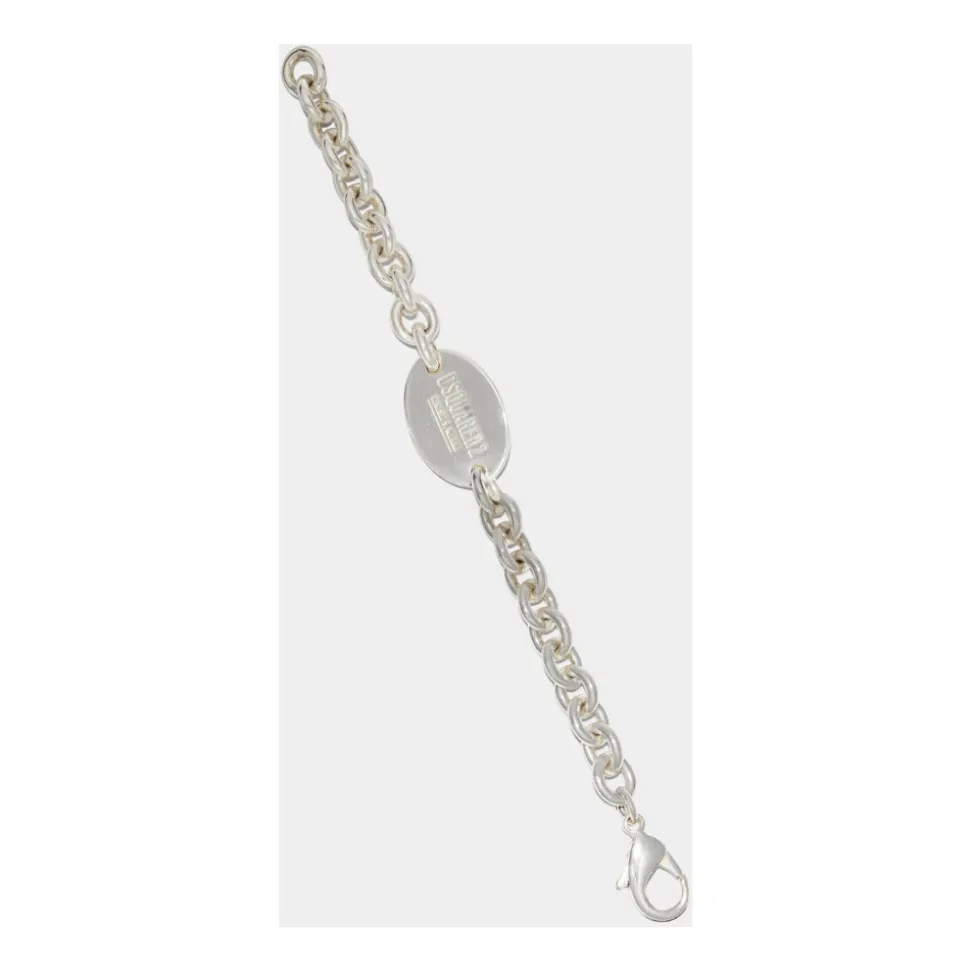 Pulsera de Cadena con Etiqueta