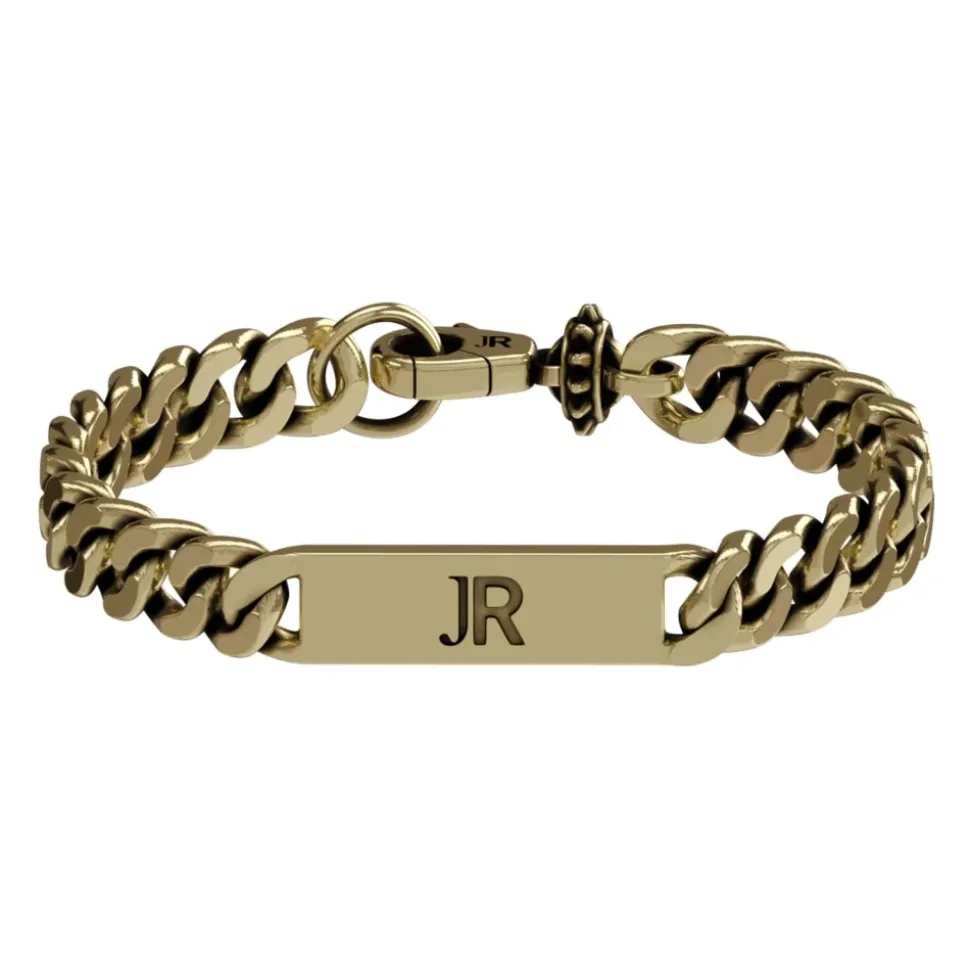 Pulsera de Cadena con Placa JR