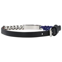 Pulsera de Cadena de Cuero