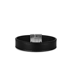 Pulsera de Cuero con Logotipo Grabado
