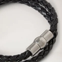 Pulsera de Cuero Trenzado