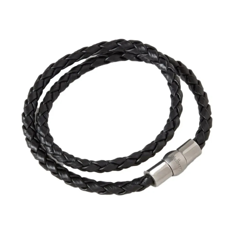 Pulsera de Cuero Trenzado