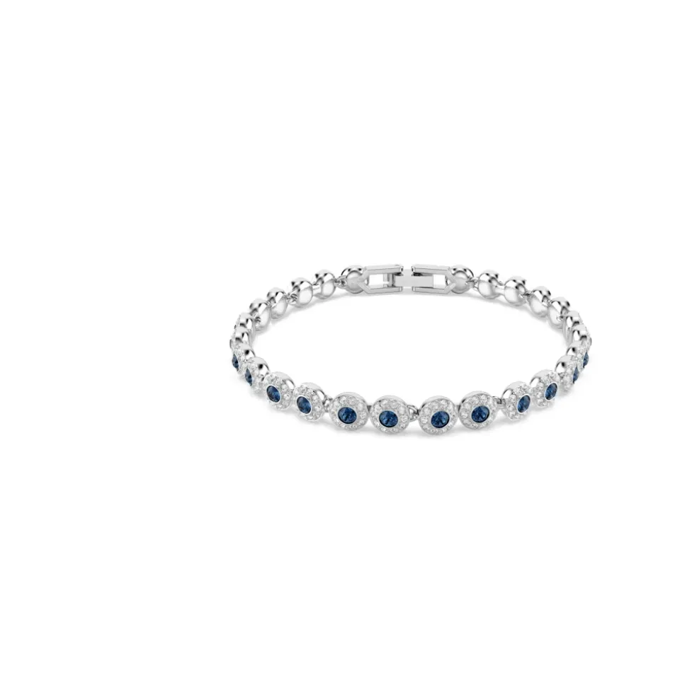 Pulsera de Encanto de Cristal en Azul