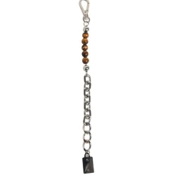 Pulsera de Hombre con Cadena de Plata y Cuentas