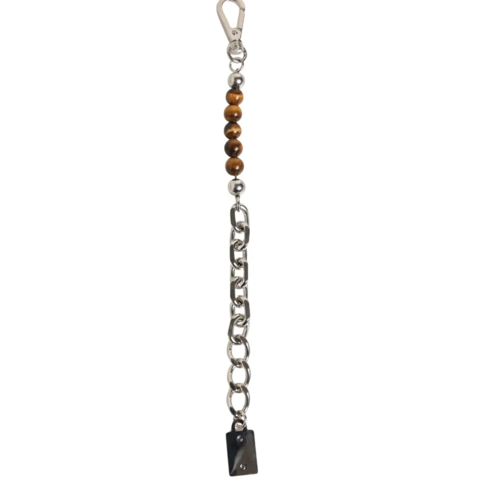 Pulsera de Hombre con Cadena de Plata y Cuentas